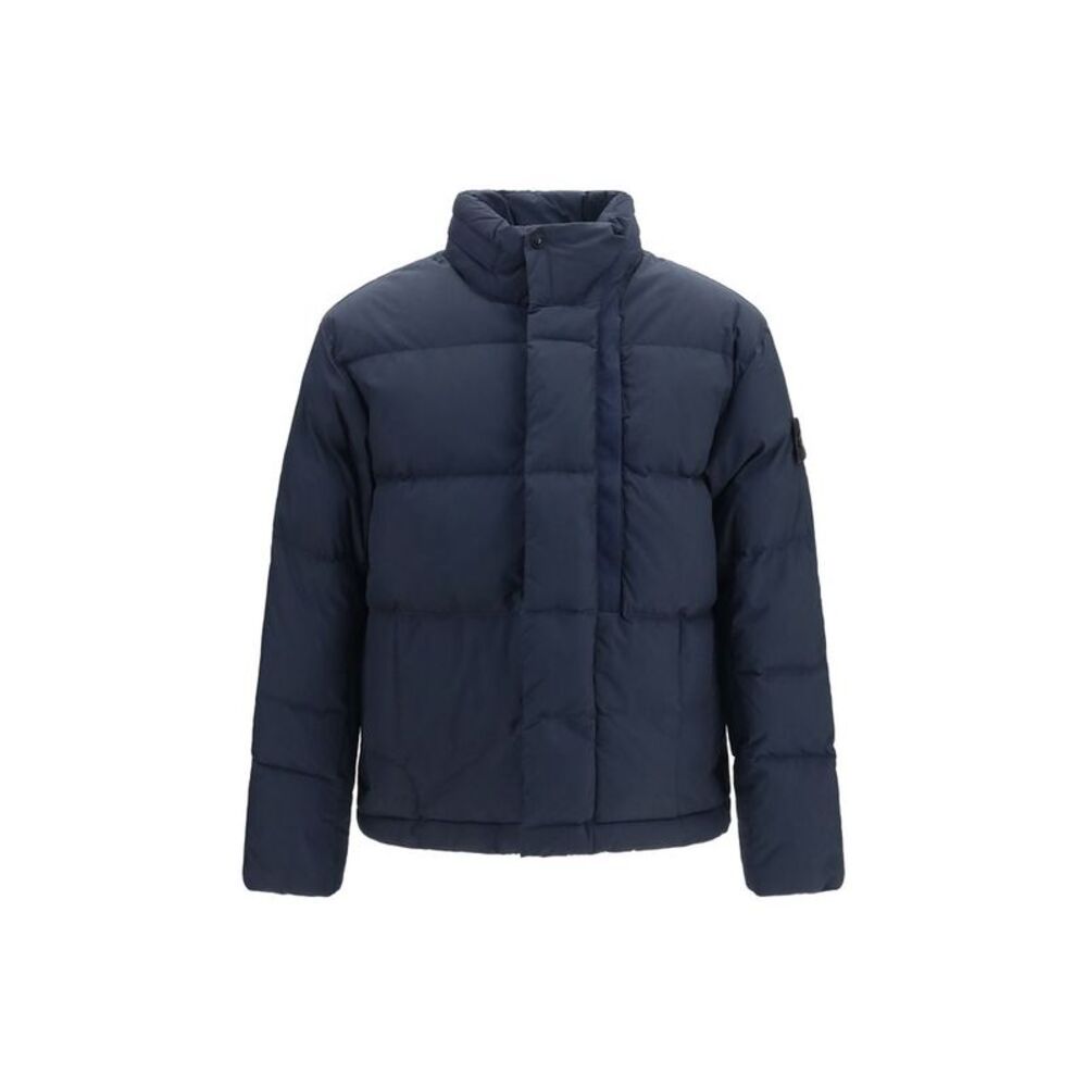 Stone Island Blue Goose Down Shell Men's Jacket